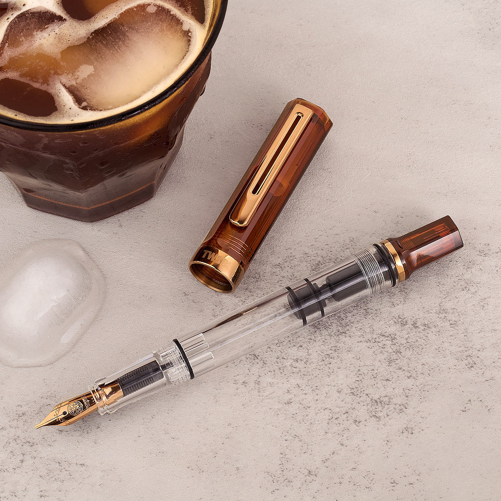 TWSBI Eco Fountain Pen Rootbeer with Bronze - Image 2