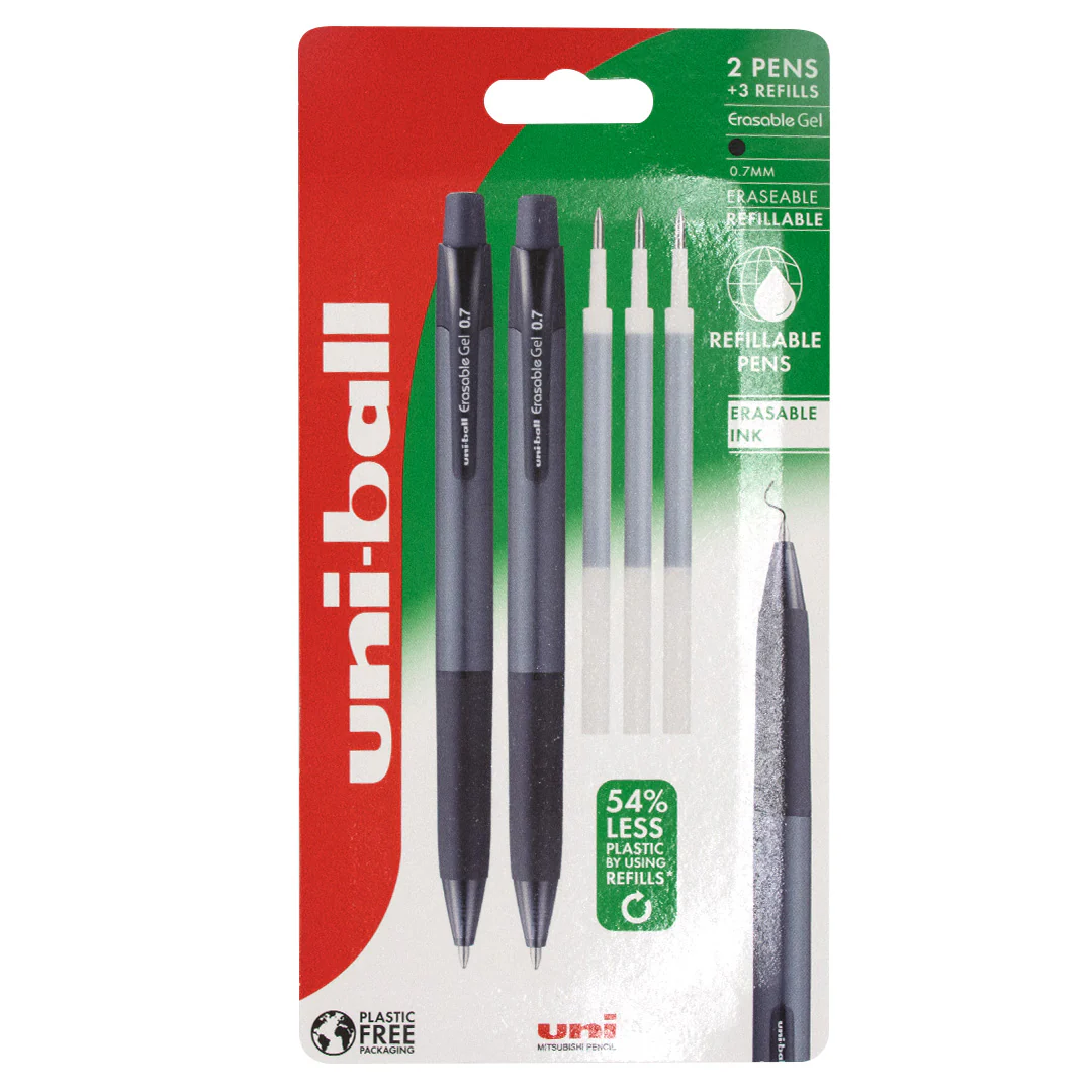 Uni-ball Erasable Rollerball Pen Refill Set