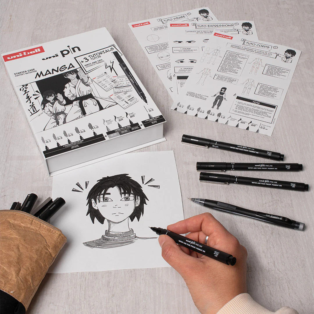 uni-ball PIN Manga Starter Set - Image 3