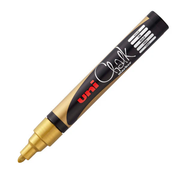 Uni Chalk Marker Pen PWE-5M Medium Bullet Tip - Image 9
