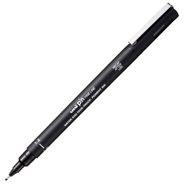 Uni PIN Drawing Pen Black - Image 11
