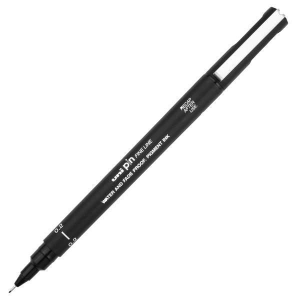 Uni PIN Drawing Pen Black - Image 3