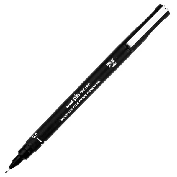 Uni PIN Drawing Pen Black - Image 6