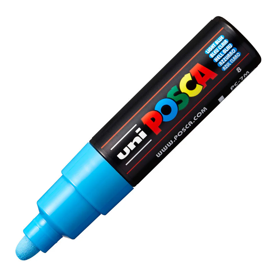 Uni POSCA Marker Pen PC-7M Broad Bullet - Image 8