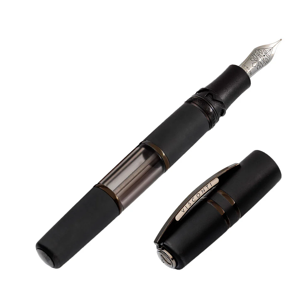 Visconti Homo Sapiens Dark Crystal Fountain Pen