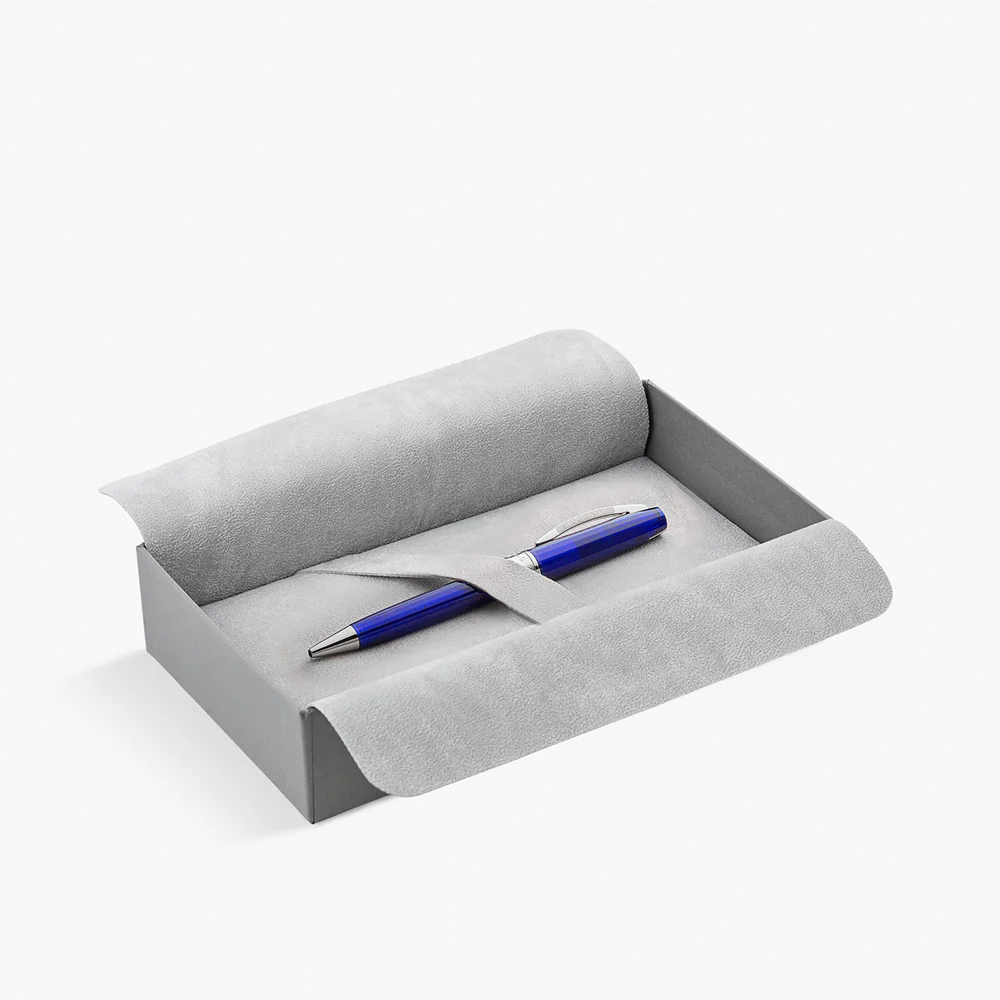 Visconti Michelangelo Ballpoint Pen Translucent Blue - Image 4
