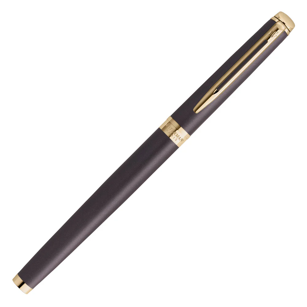 Waterman Hemisphere Fountain Pen Lava Black with Gold Trim - Image 4