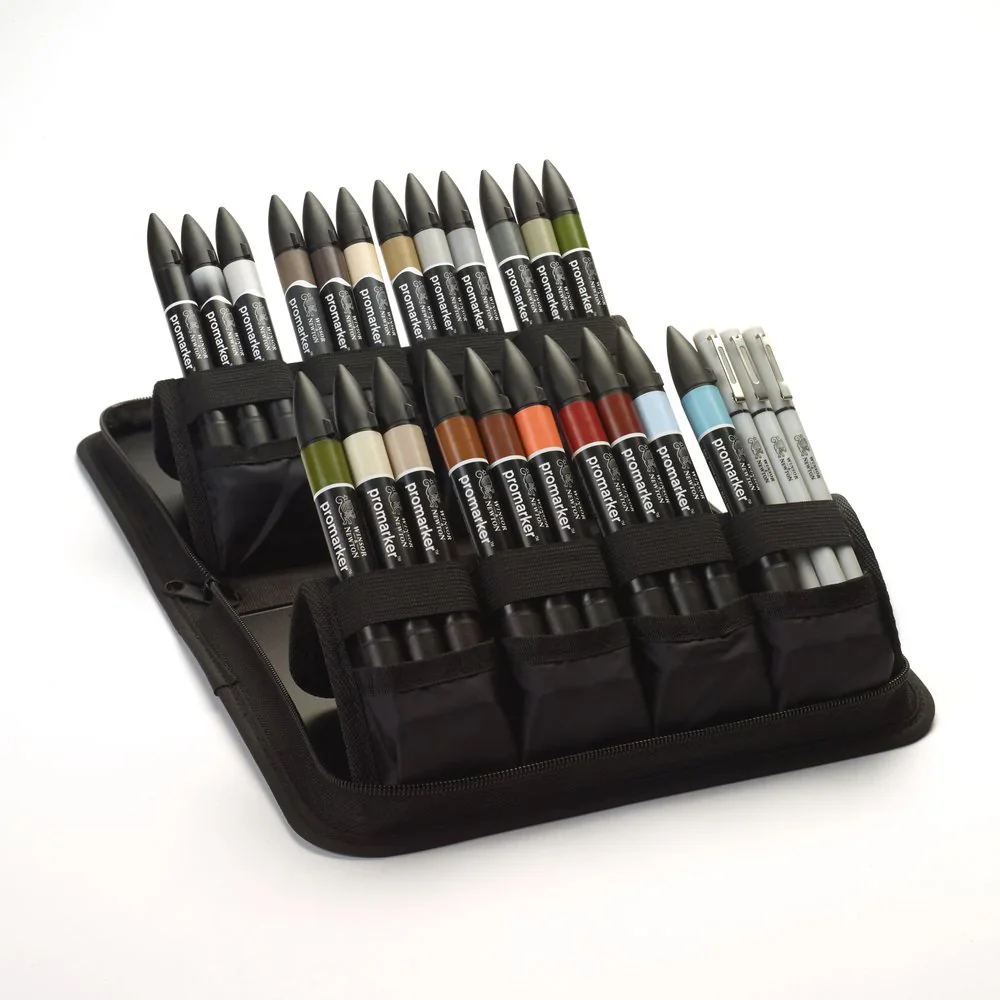Winsor & Newton Promarker Graphic Art Wallet Interiors - Image 2