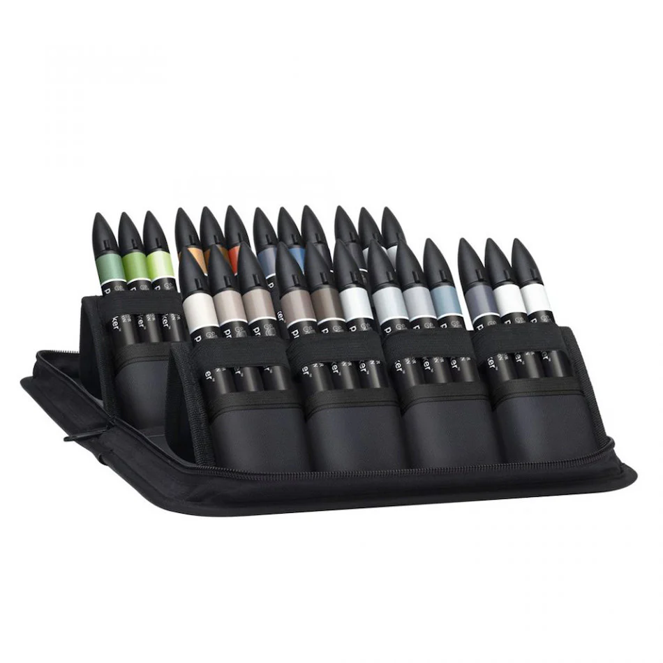 Winsor & Newton ProMarkers Set of 24 Architecture - Image 4