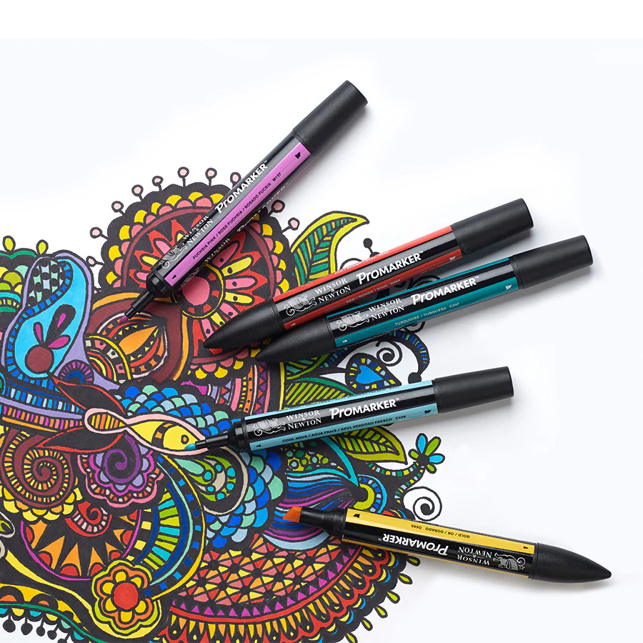 Winsor & Newton ProMarkers Set of 6 Pastel Tones - Image 4