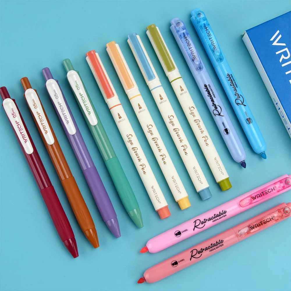 WRITECH 12 Piece Journal Set Mild Tones - Image 5