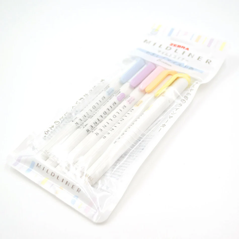 Zebra Mildliner Pen Set Gentle - Image 2
