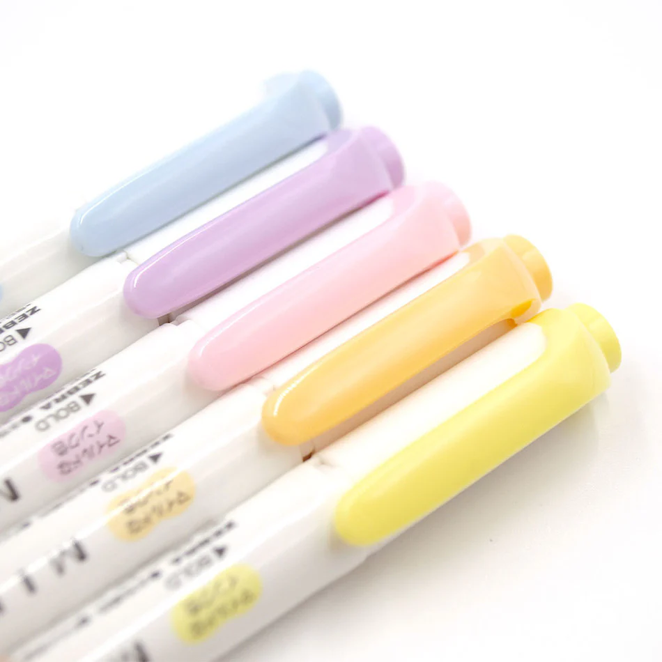 Zebra Mildliner Pen Set Gentle - Image 3
